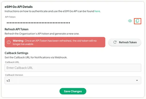 API Details